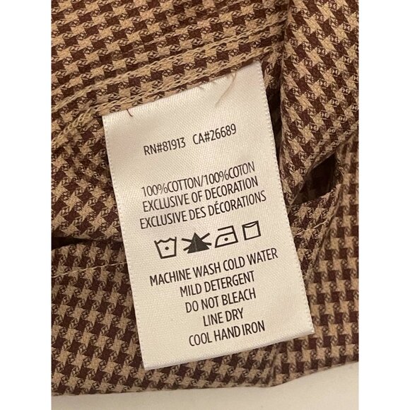 Robert Graham Men's Big & Tall 2XL Flip Cuff Long Sleeve Button Shirt - Picture 9 of 9